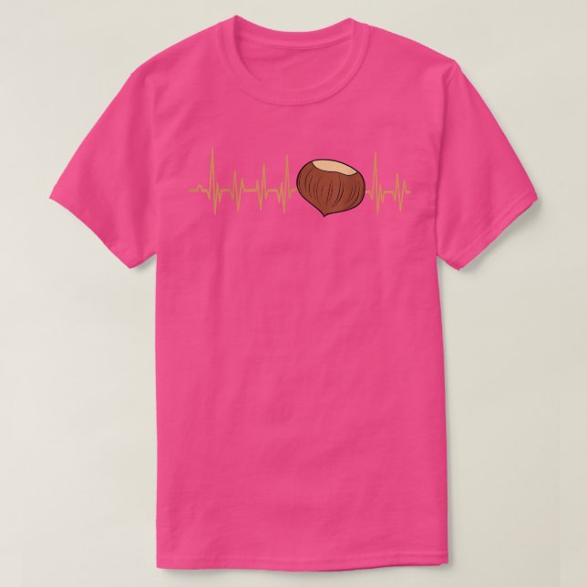 Autumn Season Chestnut Collector Hot Maroni Fan  T-Shirt (Design vorne)