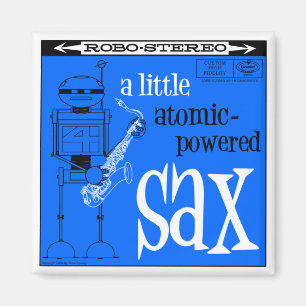 Autumn See "ATOMSaxophon" Magnet