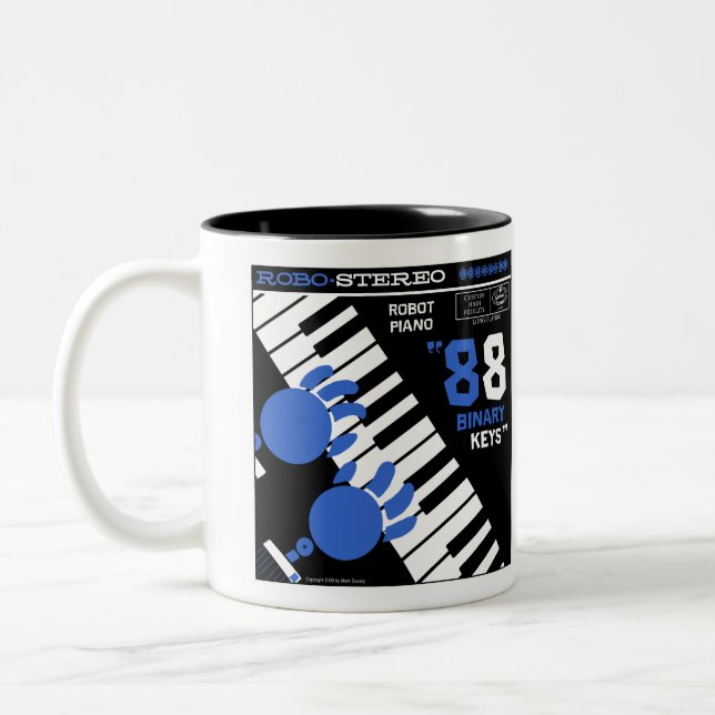 Autumn See "ROBOTER-KLAVIER" Tasse (Links)