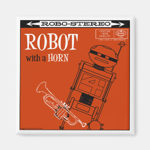 Autumn See "ROBOTER MIT ein HORN" Magneten Magnet