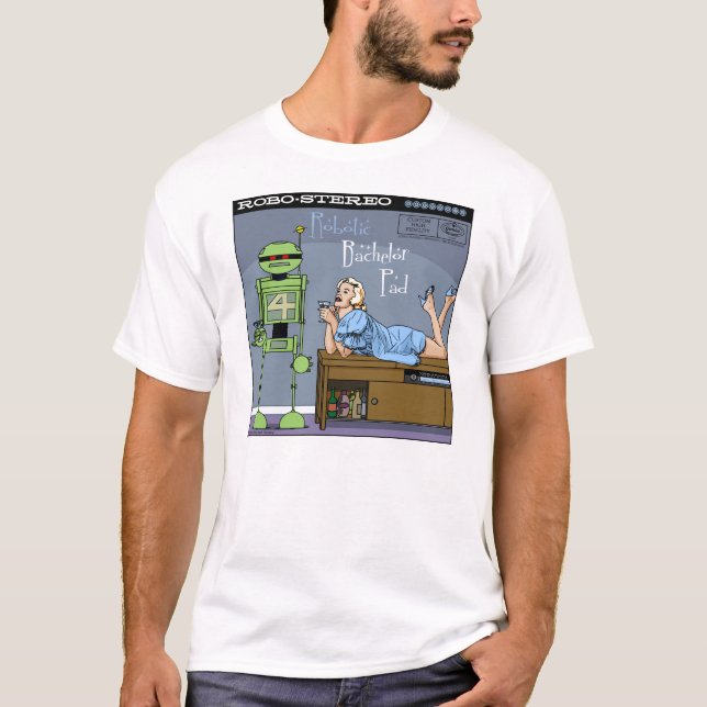 Autumn See "ROBOTERjunggeselle-AUFLAGE" T - Shirt (Vorderseite)
