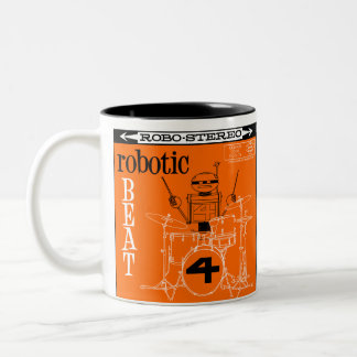 Autumn See "ROBOTERschlag-Langspielplatten" Tasse
