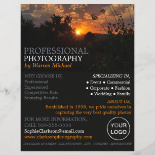 Autumn Sunset, Fotografy, Fotograf mieten Flyer