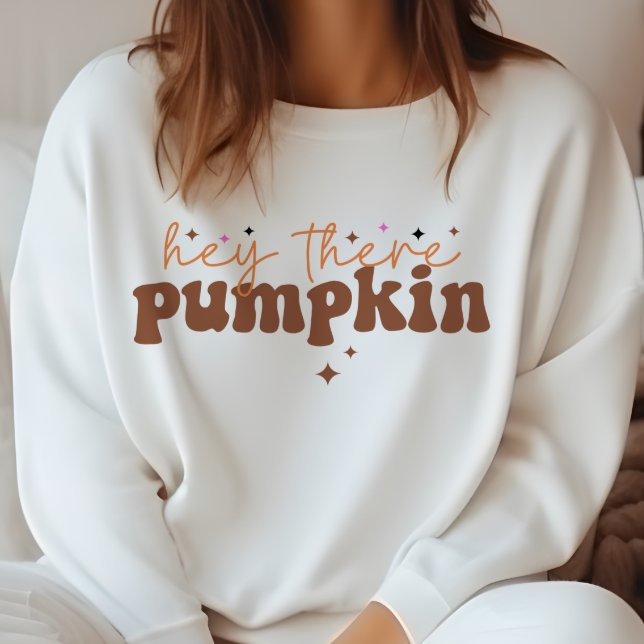 AUTUMN THEMIERTE SIE HIER PUMPKIN SWEATSHIRT (Von Creator hochgeladen)