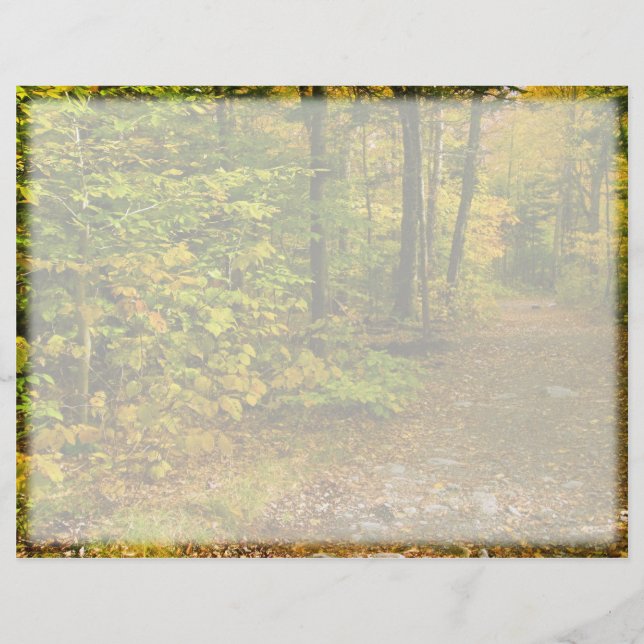 Autumn Train Letterhead (Vorderseite)