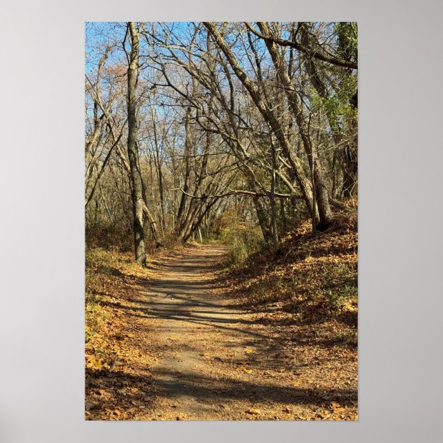 Autumn Train Poster (Vorne)