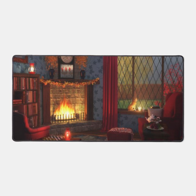 Autumn Tranquility Desk Mat (Recto)