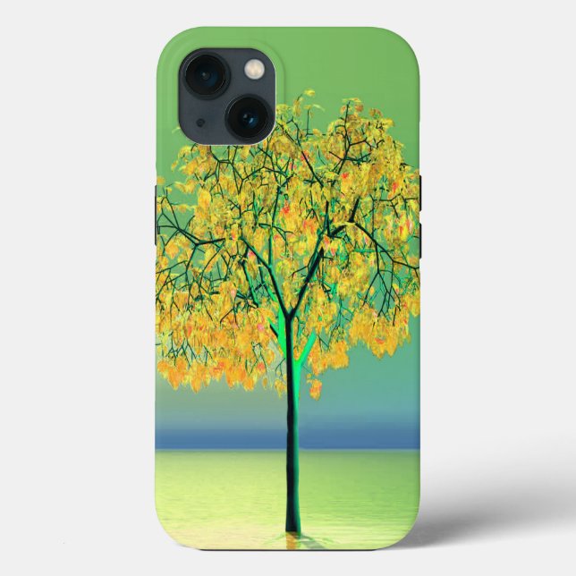 Autumn Tree Sunset Case-Mate iPhone Hülle (Rückseite)