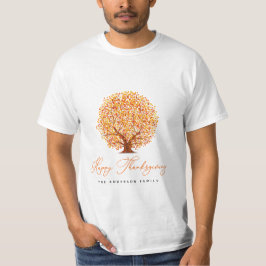 autumn trees happy thanksgiving T-Shirt