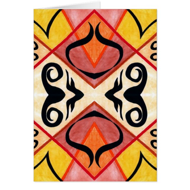 Autumn Vector Grußkarte (Vorne)