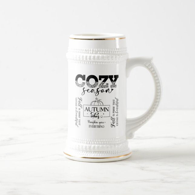 Autumn Vibes Mugs & Steins Bierglas (Rechts)