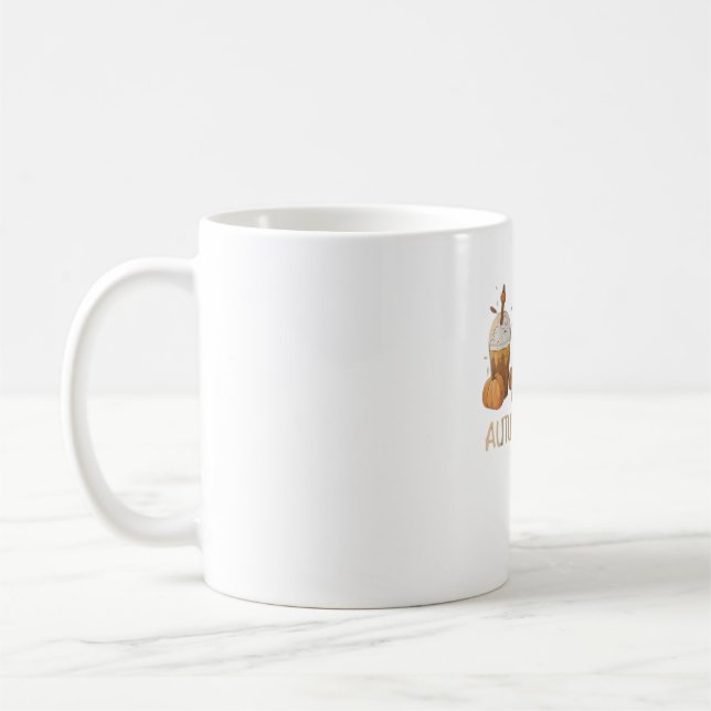 AUTUMN VIBES Oversized T-Shirt.png Kaffeetasse (Links)
