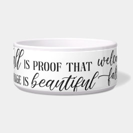 Autumn Vibes Pet Feeding Bowls Napf