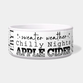 Autumn Vibes Pet Feeding Bowls Napf
