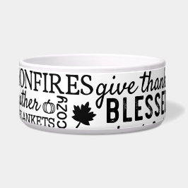 Autumn Vibes Pet Feeding Bowls Napf