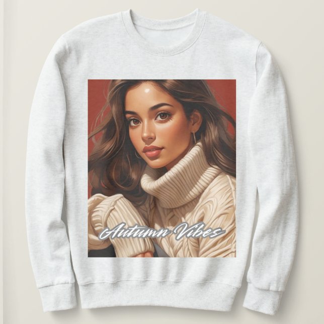 Autumn Vibes Sweatshirt (Design vorne)