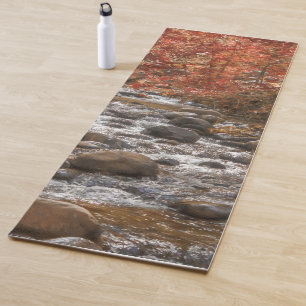 AUTUMN WALD FLUSS SEDONA ARIZONA YOGAMATTE