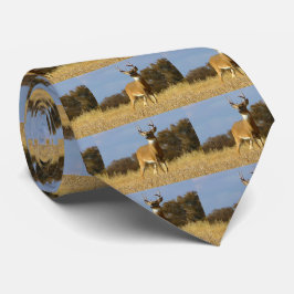 Autumn Whitetail Buck Men's Krawatte