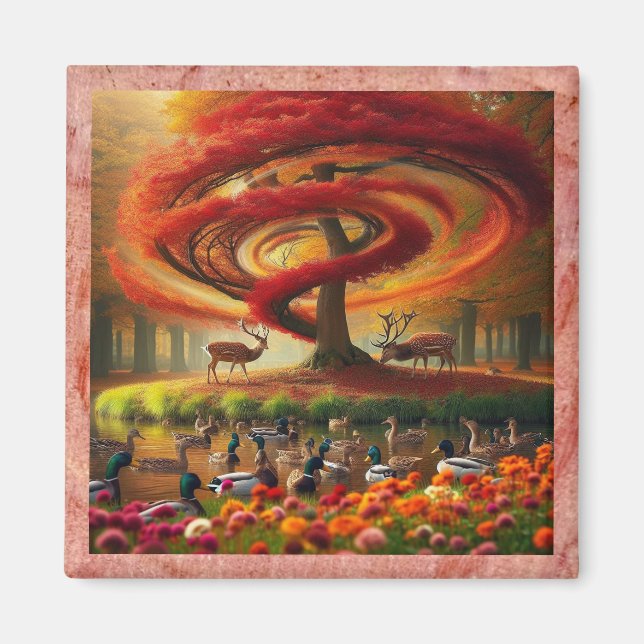 Autumn Wonders Magnet (Vorne)