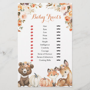 Autumn Woodland Oh Baby Tracks Games