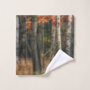 Autumn Woodsy Badezimmer Handtuch Set