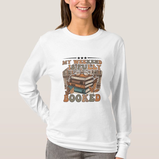Autumnal Buch Studiendesign T-Shirt (Vorderseite)