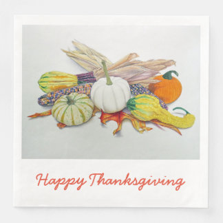 Autumnal Farben Serviette