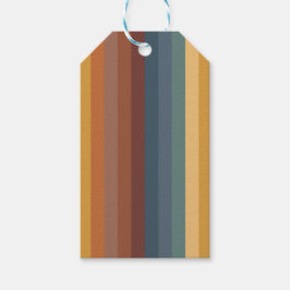AUTUMNSTREIFEN AQUAMARIN BLAUE BROWN TAN GESCHENKANHÄNGER