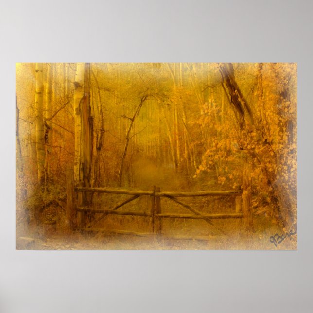 AUTUMS-GATE-DRUCK POSTER (Vorne)