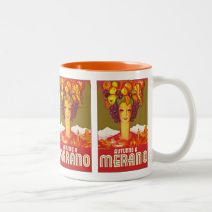 Autunno a Merano Zweifarbige Tasse