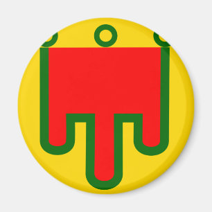 Auvergne, Frankreich Magnet