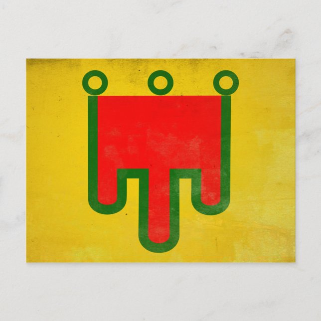 Auvergne Postkarte (Vorderseite)