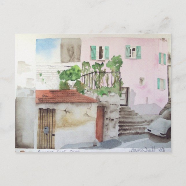 Auvers sur Oise, Postkarte 2 (Vorderseite)