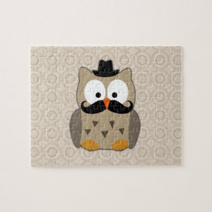 Auwl mit Mustache und Hut