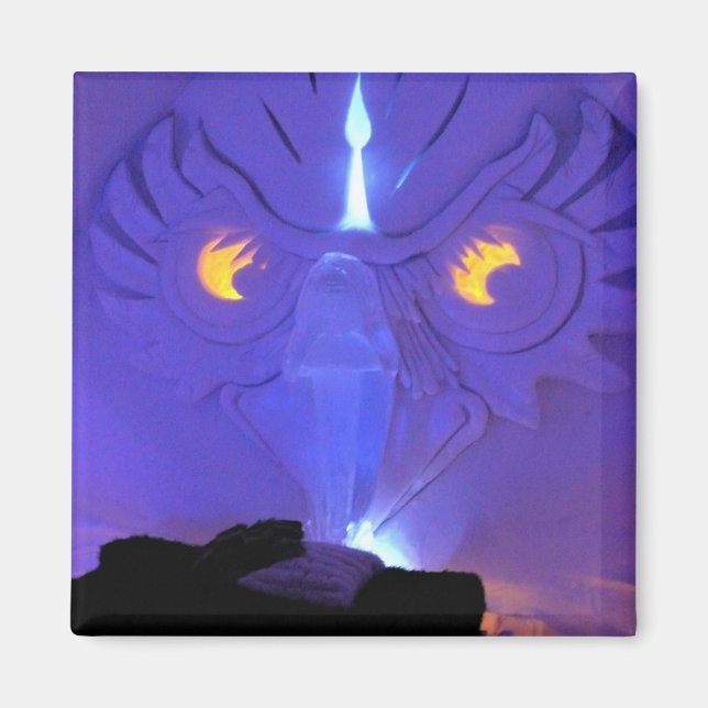 Auwl Room, Hotel de Glace, Quebec, Kanada Magnet (Vorne)