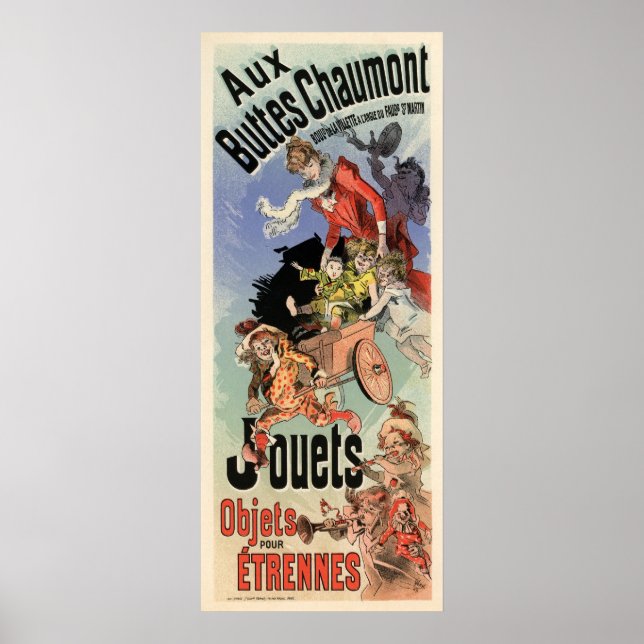 Aux Buttes Chaumont Poster (Vorne)
