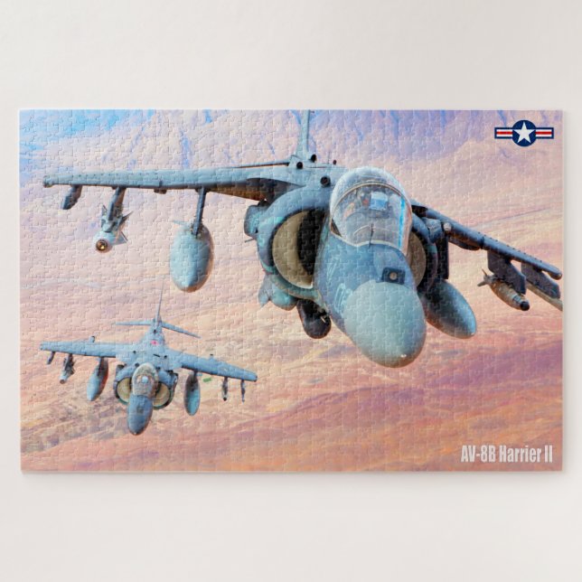 AV-8B HARRIER II (20x30 INCH) (Horizontal)