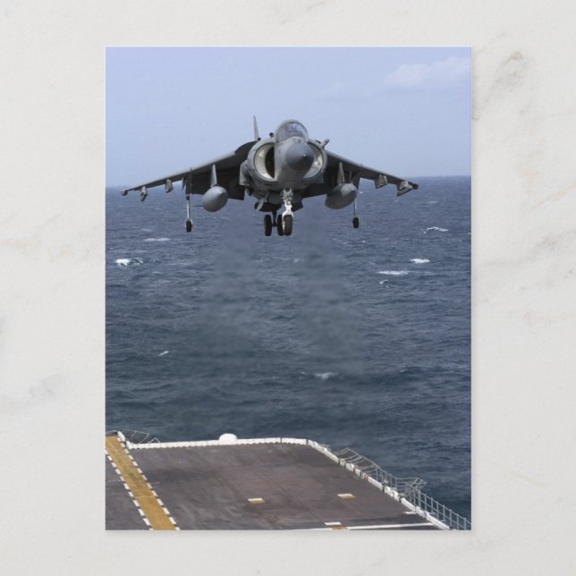 AV-8B Harrier II Postkarte (Vorderseite)