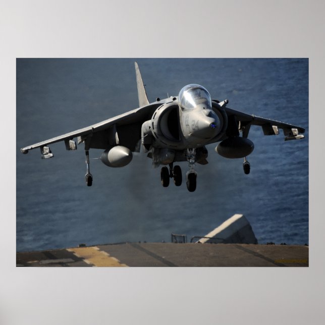 AV-8B Harrier Poster (Vorne)