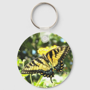 AV-Gelber Schmetterling-Schlüsselanhänger Schlüsselanhänger