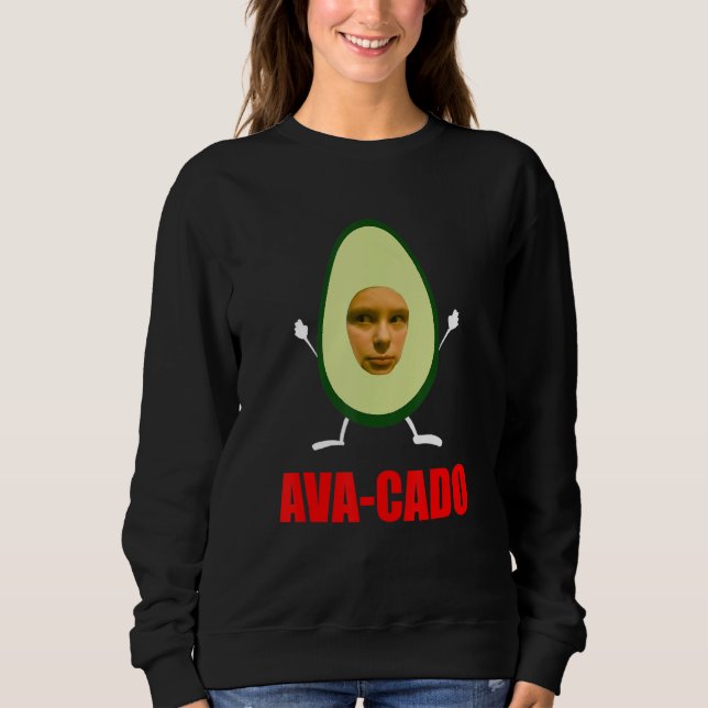 Ava Avocado Sweatshirt (Vorderseite)