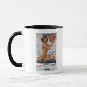 Ava Gardner Look-a-Butlin's Camps Tasse