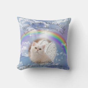AVA - Himmlischer Himmel mit Rainbow Pet Memorial Kissen