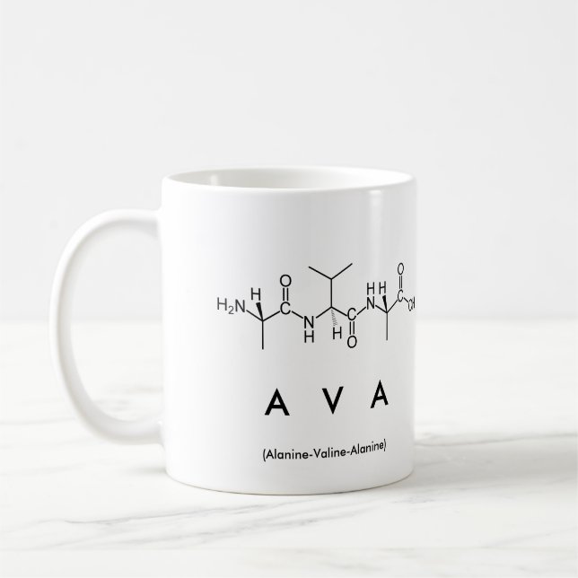 Ava peptide nom mug (Gauche)