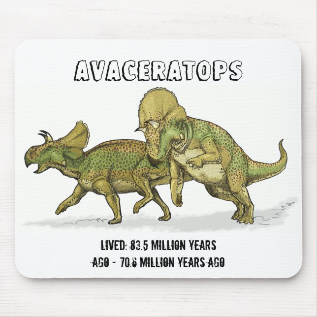 Avaceratops Dinosaur Mousepad (Vorne)