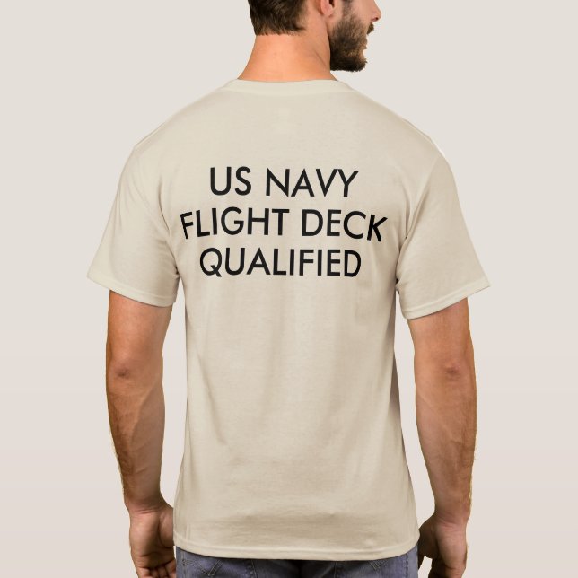 Avaition Boatswain-Kamerad T-Shirt (Rückseite)