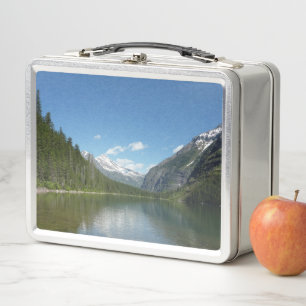 Avalanche Lake I im Glacier-Nationalpark Metall Brotdose