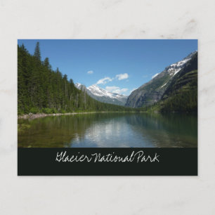 Avalanche Lake I im Glacier-Nationalpark Postkarte