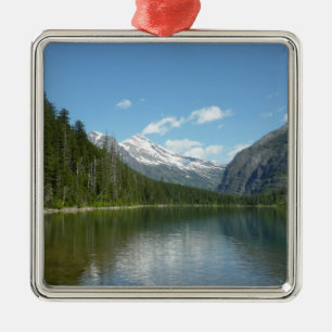 Avalanche Lake I im Glacier-Nationalpark Silbernes Ornament