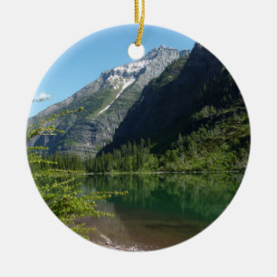 Avalanche Lake II im Glacier-Nationalpark Keramikornament